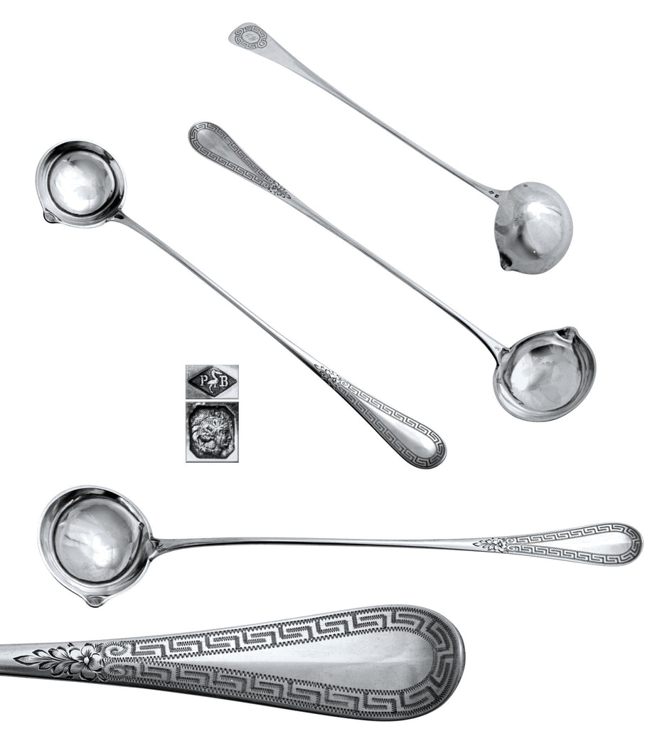 French silver toddy ladle