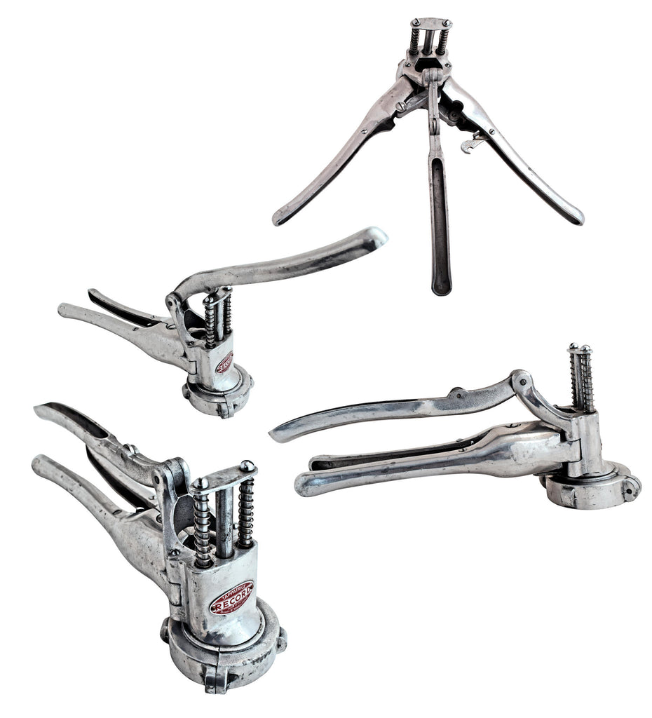 Italian "Record" bottle corker