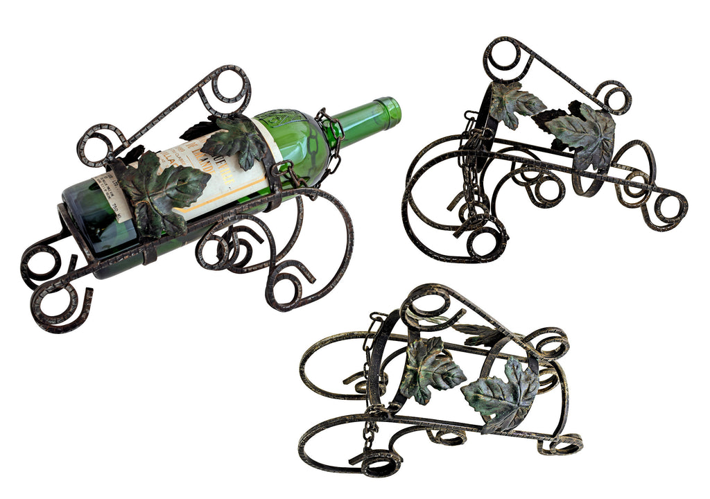 French rustic wine cradle