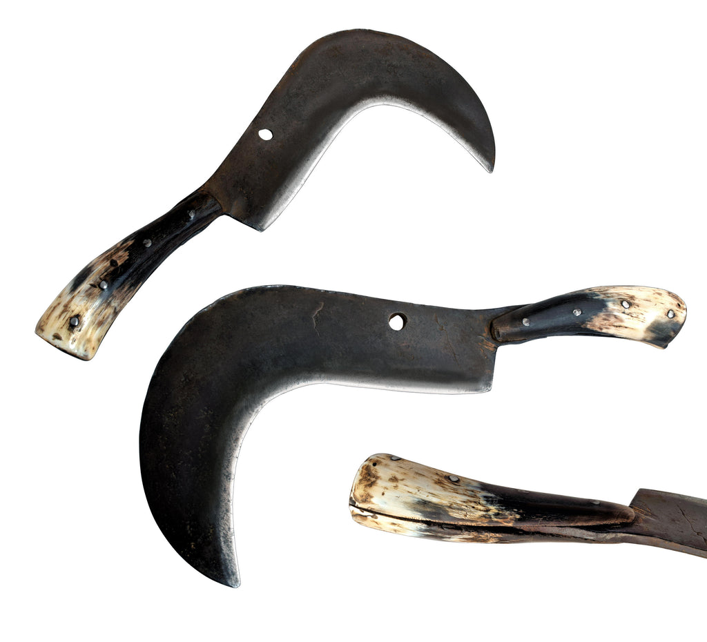 Italian "Roncole" vineyard billhook