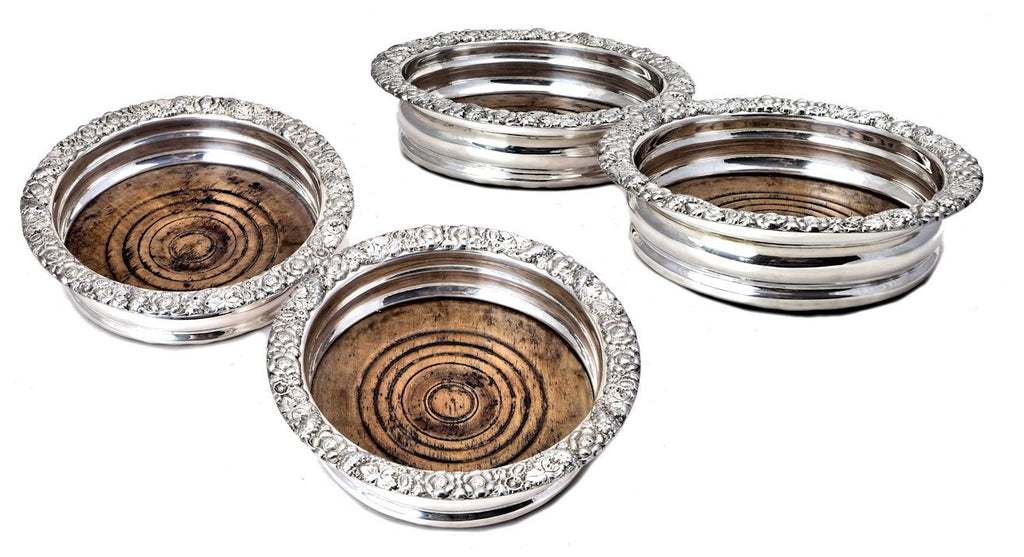 Sheffield bottle coasters